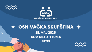 Poziv na osnivačku Skupštinu Udruženja mladih “Link”